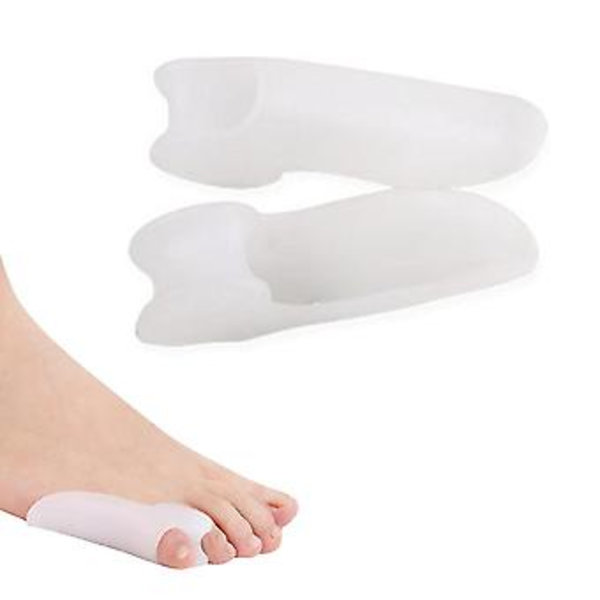 Enkelt Hull Valgus, Lille Tå Separator, Fot Ortopedi (Hvit)