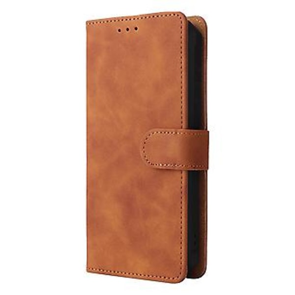 Lærtelefonveske for Ulefone Armor 8 (Brun)