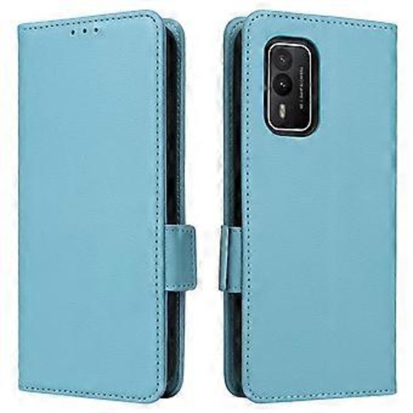 Pengepungskasse Stand Telefon Cover til Nokia XR21 Litchi Texture PU Læder Stødsikkert Cover