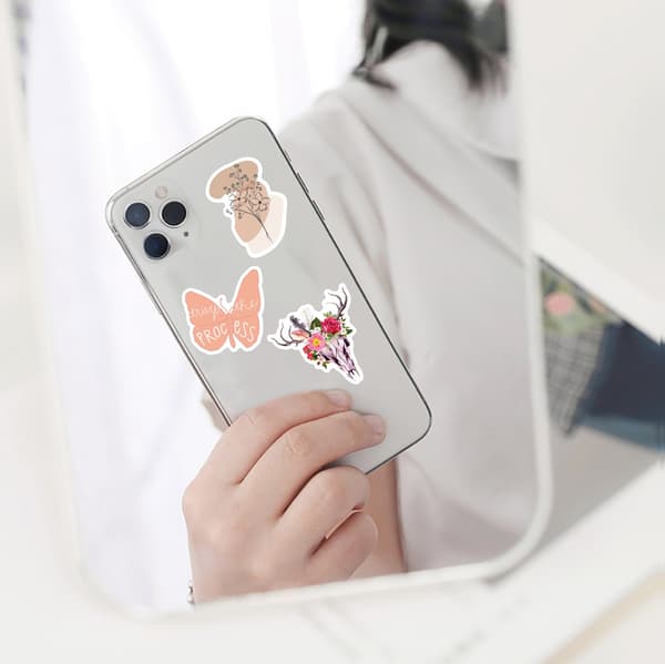Boho Stickers 100 stk. Bohème Stickers Clipa