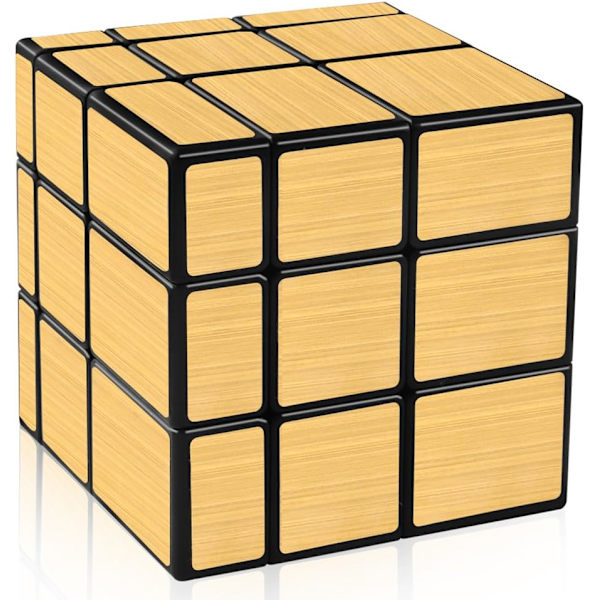 Spegelspegelkub 3x3 Speed ??Kub Guld Spegelspegelblock Kub 3x3x3 Olika