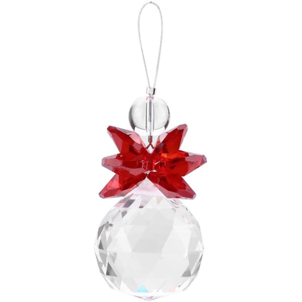 Pendentif boule de cristal K9 prisme transparent pendentif octogo