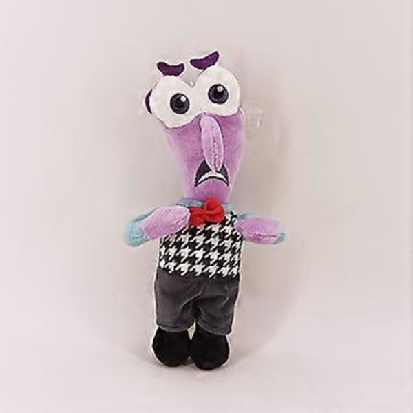 Inside Out 2 Pehmolelu lasten syntymäpäivälahjaksi (28cm Pelko)