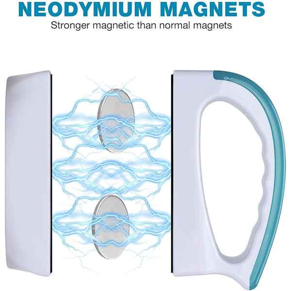 Magnetisk akvarieglasrenser - Flydende akvariemagnetrens