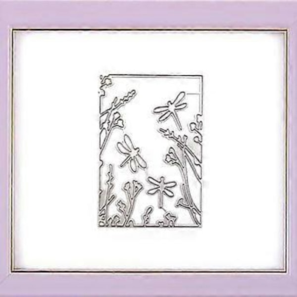 Metallstans for blomster - Sjablong for DIY-hobby, utklippsbok, album, kort, mal, preging, dekorasjon