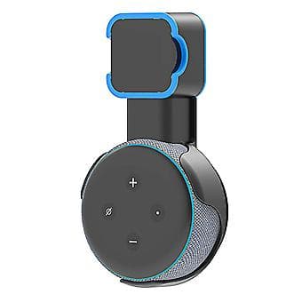 Veggmontert Holder for Amazon Dot 3. Generasjon Innendørs Høytaler Lydboks Etui Hvit