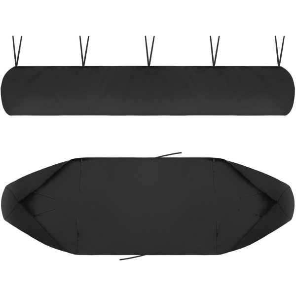 Garden Awning Cover Protection (5M Black), Tarpaulin Storage Bag