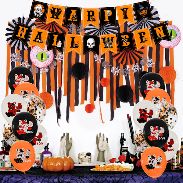 Juhlatarvikkeet, Kauhujuhlatarvikkeet, Halloween-synttärit