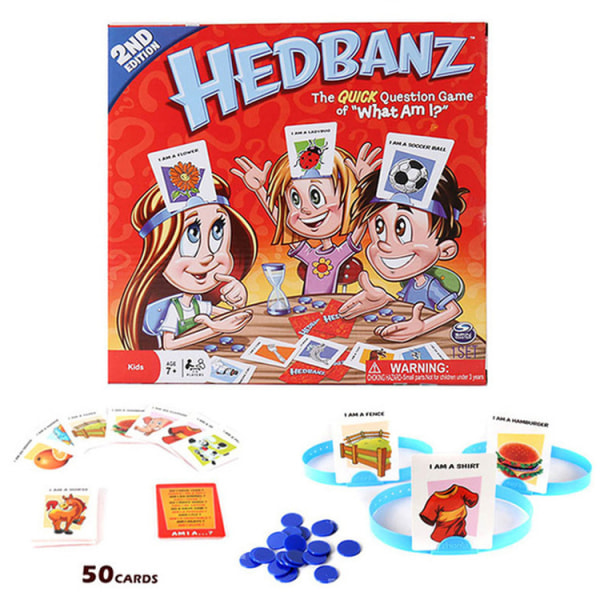 Who is it? - Deduction Board Game - Board Game Version, Quick Question Card Game for Adults and Chil