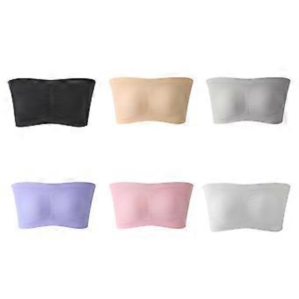 Lilyette Dame Plus Size Seamless, Dame Bandeau S-6XL (5XL khaki)