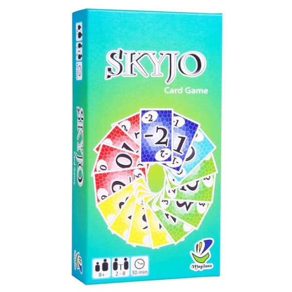 SKYJO, - Upouusi kortti-/lautapeli nuorille ja vanhoille hauskanpitoon