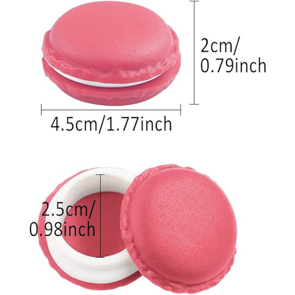 18 stk. Macaron-farvede smykkeskrin, Macaron-opbevaringsæsker,