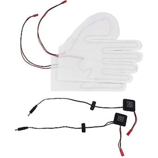 5V Vinter Termisk Håndvarmer Opvarmer Til Sko Handsker Kulfiber USB Handsker Opvarmede Puder Elektrisk