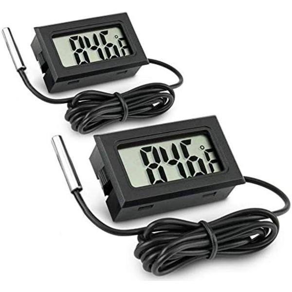 2 Akvarie Termometrar, Akvarie Termometer, Bil Reptil T