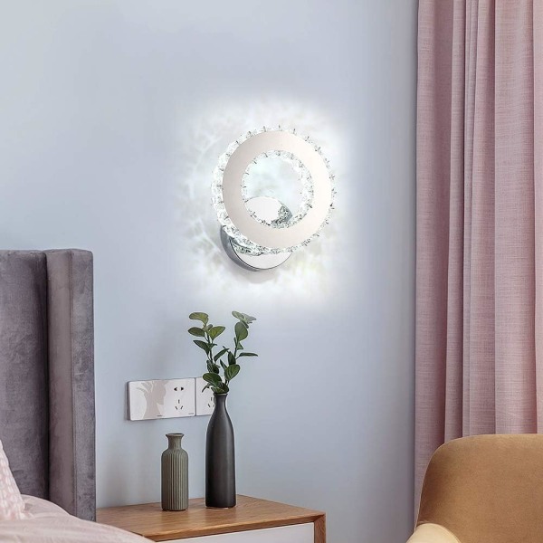 Vägglampor Kristall, LED Vägglampa, K9 Kristall 16W Vägglampa