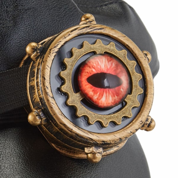 Steamgog-glasögon, Original handtillverkning Gear Eye Guardian spegel kap