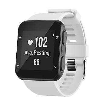Silikonklokkearmbånd for Garmin Forerunner 35 (Hvit)