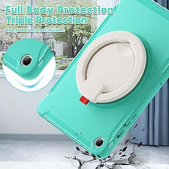 TPU + PC Skyddande Tabletfodral För Samsung Galaxy Tab A9+ (Mintgrön)