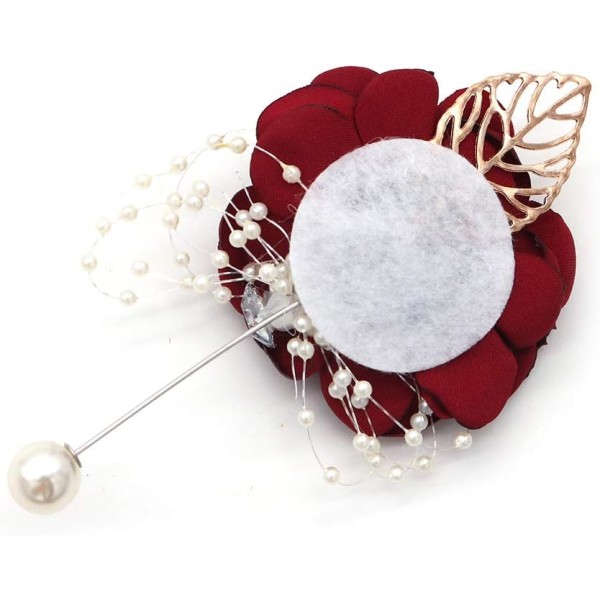 2 stk bryllupsdekorasjon jente brudepike knapphullsblomst ballblomster bryllupsdekorasjon
