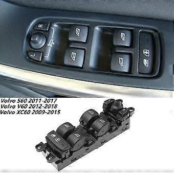31334348 Elektrisk Vindusbryter for S60 2011-2017 2012-2018 XC60 2009-2015