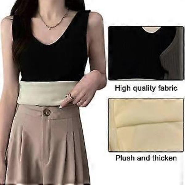 Dame Termisk Foret Undertøj Toppe Cami Tank Top Vest