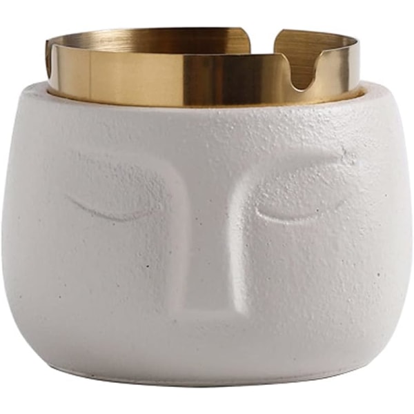 Ashtray imitation face ashtray anthropomorphic mini ashtray