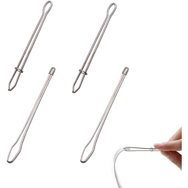 4 Pieces Make Your Sewing Work Easier - Set of 4 Needle Threaders