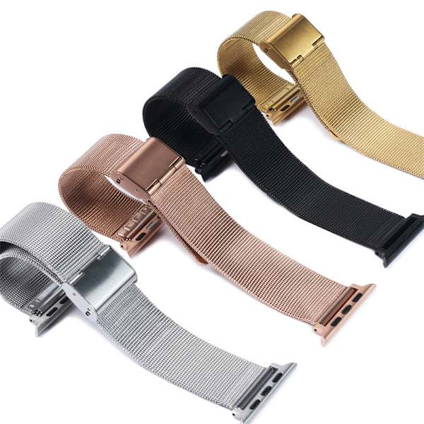 40mm guldrem med silikoneetui og Apple Watch-rem, magnetisk