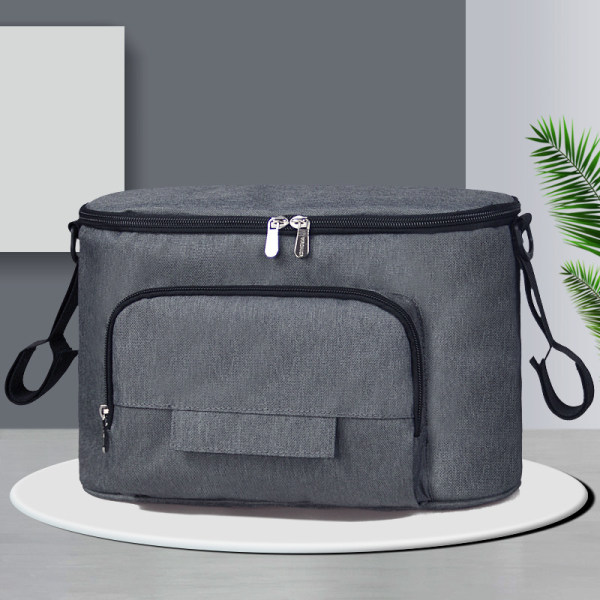 (Grå) Baby Stroller Bag Universal Vandtæt Stroller Opbevaringspose