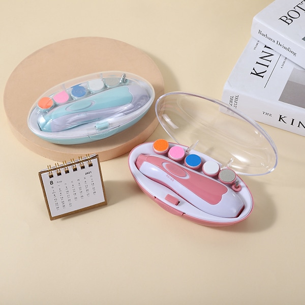 Baby Nagelklippare 6 i 1 | Säker Elektrisk Baby Nagelklippare, Bab