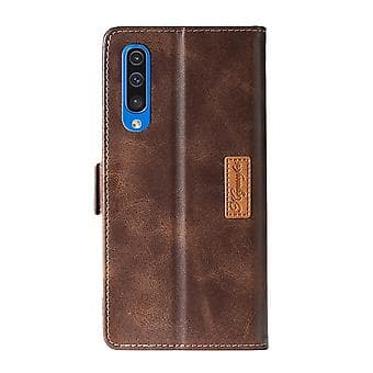 Suojakotelo Samsung Galaxy A50:lle (Ruskea)