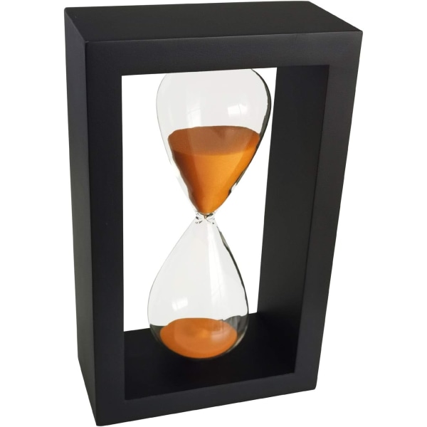 Orange Sandglas 30 Minuters Timer Timglas för Prydnad Dekoration