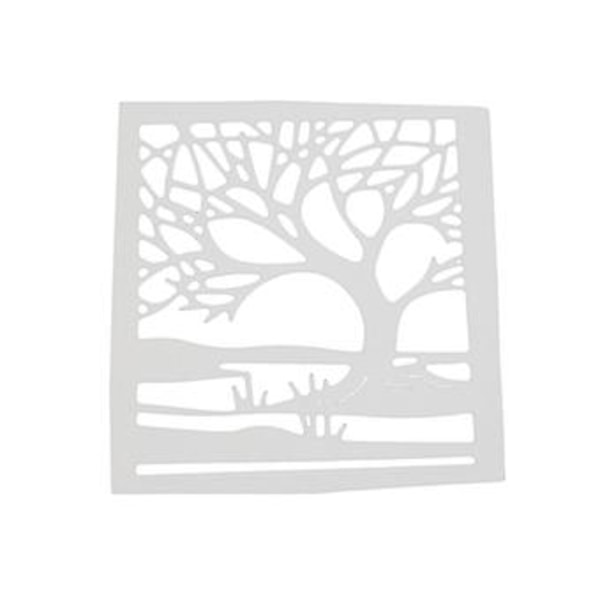 Träd Metall Skärformar Schablon DIY Scrapbooking Album Stämpel Papper Kort Embossing ( )