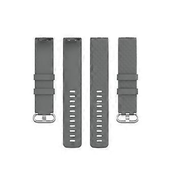 Pehmeä älykellon ranneke urheiluranneke korvaava Fitbit-Charge 3/4:lle (L Vaaleanpunainen)