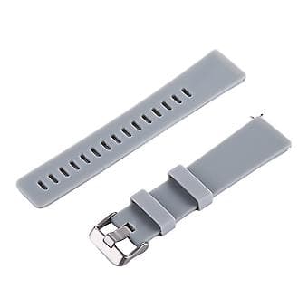 Silikonarmband för Fitbit Versa / Versa 2 (Grå)