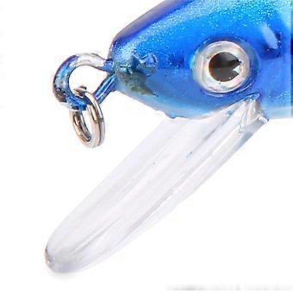 2 STK Synkende Minnow Lokkemad Tungeplade Kunstig Simulation Livagtig Agn Fiskegrej