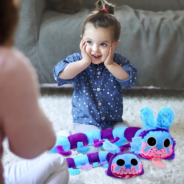 Poppy Playtime Huggy Wuggy Gosedjur Plyschleksak 60cm - För Barn och
