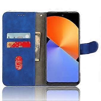 För Infinix Note 30 4G Skin-Touch PU-läderfodral Plånboksställ Skyddande Telefonfodral (Stil C)