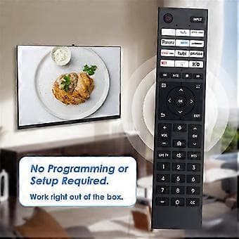 Erstatningsfjernkontroll CT-95052 for 4K Smart Android LED TV-fjernkontroll
