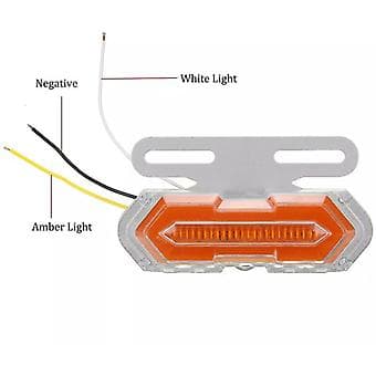 4 stk 24V LED Bil Sideblinklys Passer for Tilhenger Lastebiler