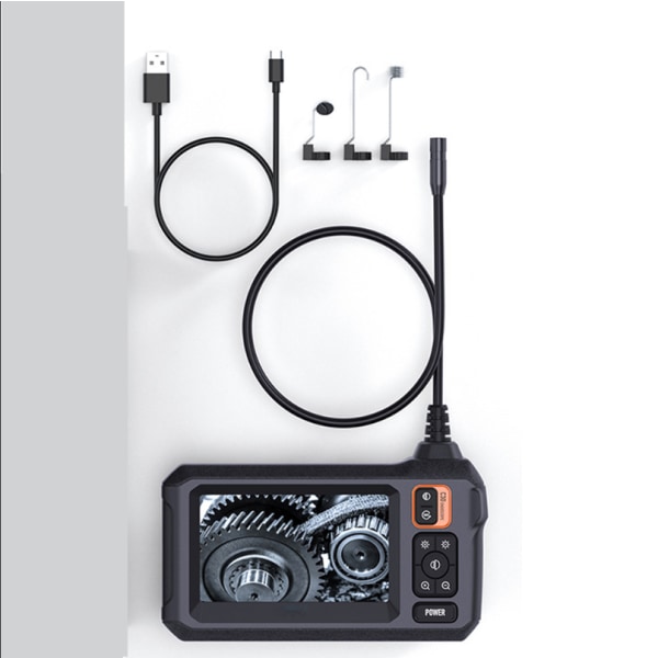 Industriell endoskopkamera 4,3\" tum Trippel IPS-objektiv, endoskop