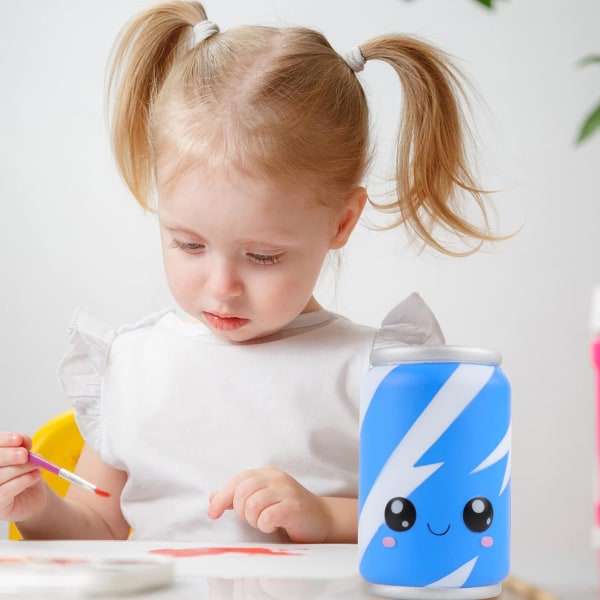 4,7 tommer pink dåse squishies legetøj kawaii blødt legetøj langsomt stigende squis