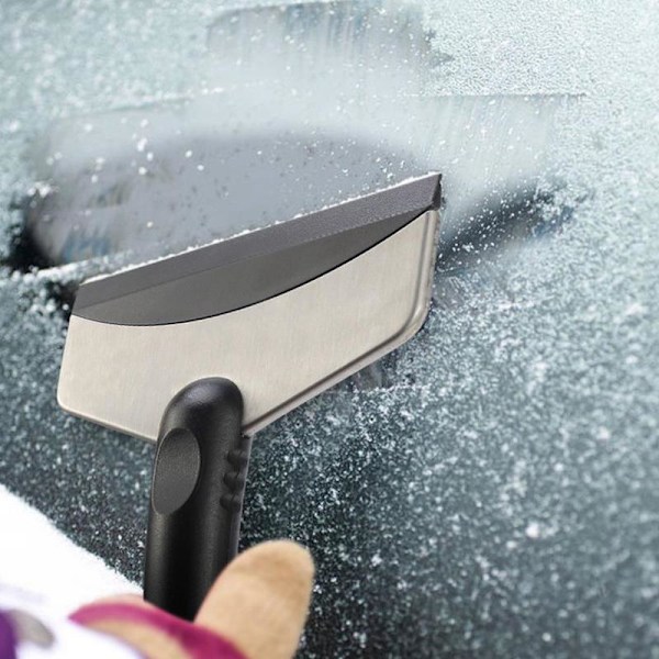 Lyhytkahvainen ruostumattomasta teräksestä valmistettu autonpyyhin ABS-laatuinen kannettava jälki