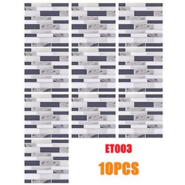 10 KPL Suuri Pehmeä Tiili Seinätarra Itseliimautuva Vedenpitävä Paneeli (15*15cm ET003)