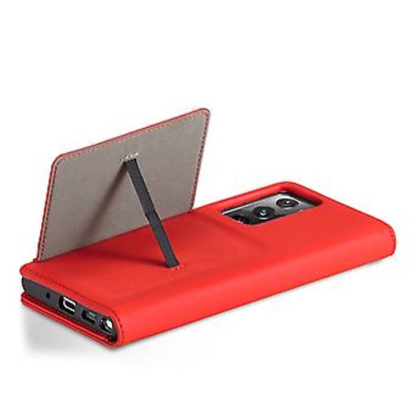 Samsung Galaxy Note20 Ultra -nahkakuori (Punainen)