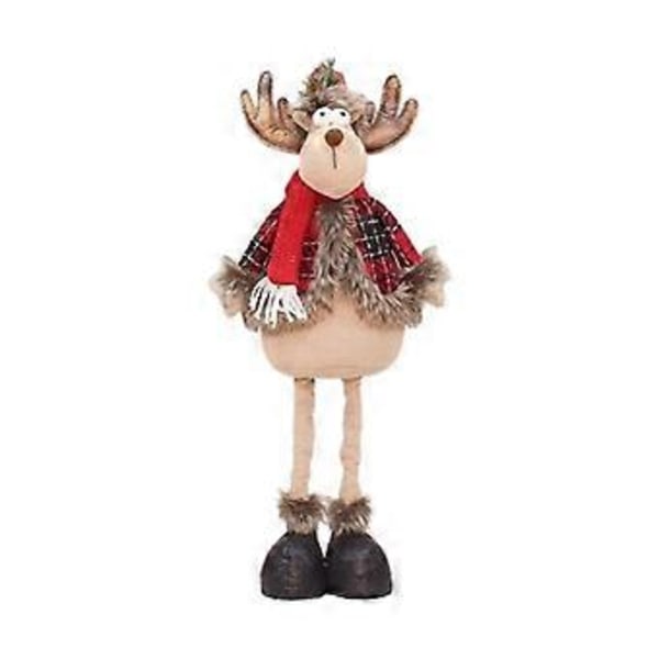 Dco Jul Renne Teleskopisk med halsduk och päls H max 60cm - Ren