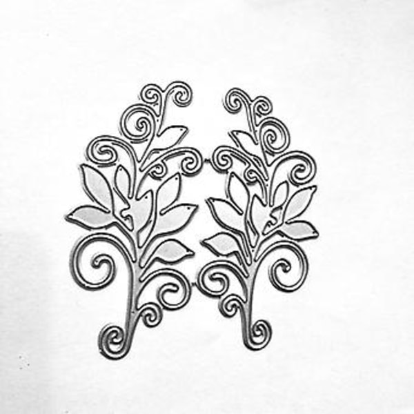 Blade Metal Skæreforme Stencil DIY Scrapbooking Album Stempel Papir Kort Prægning ( )