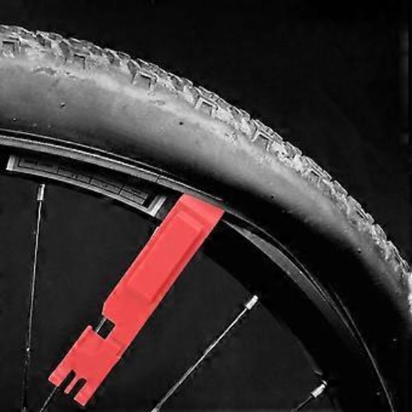 1 par bærbar cykeldæksel, dækjern, reparationsværktøj, dækreparationsudstyr til cykel