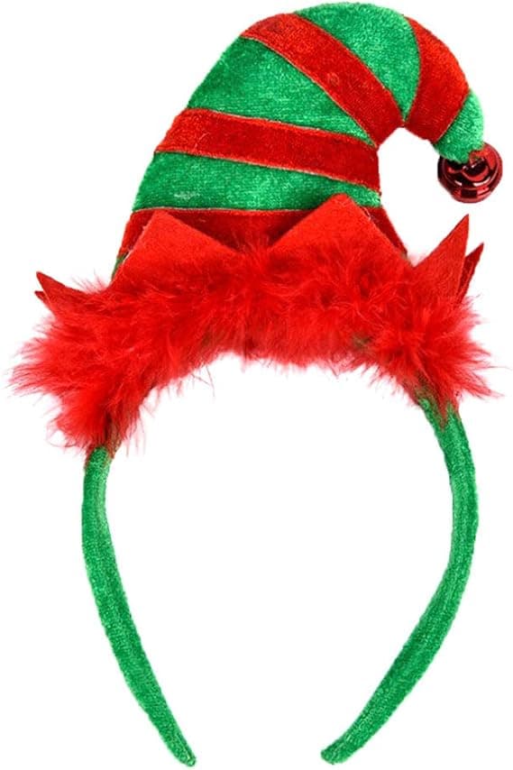 Elfhatt Huvudband Jul Halloween Högtid Festlig Söt Hårbåge