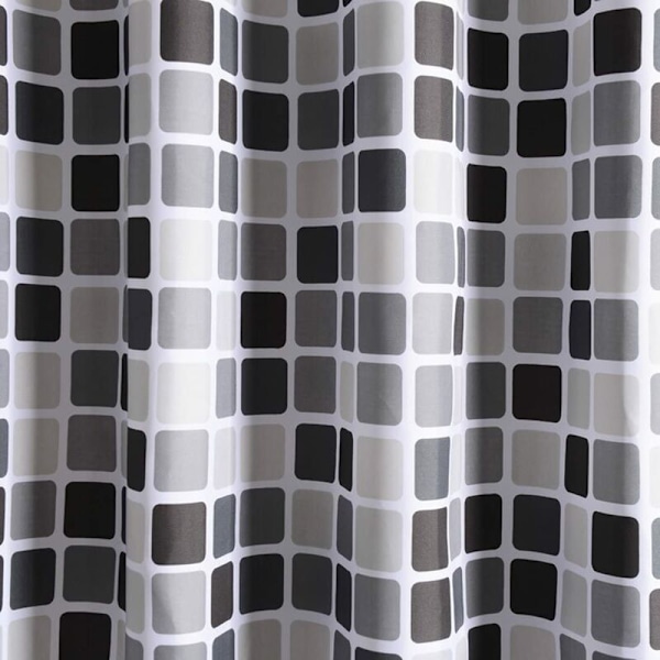 Bruseforhæng 200 x 220 cm (L x H), skimmelresistent bruseforhæng